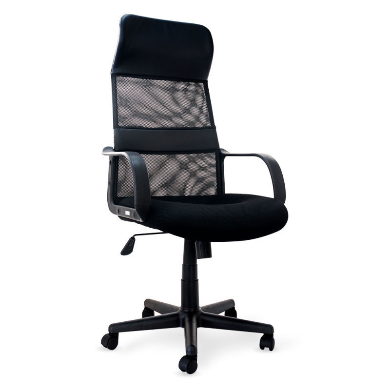 SILLLA GIRATORIA ERGONÓMICA ESPALDA ALTA