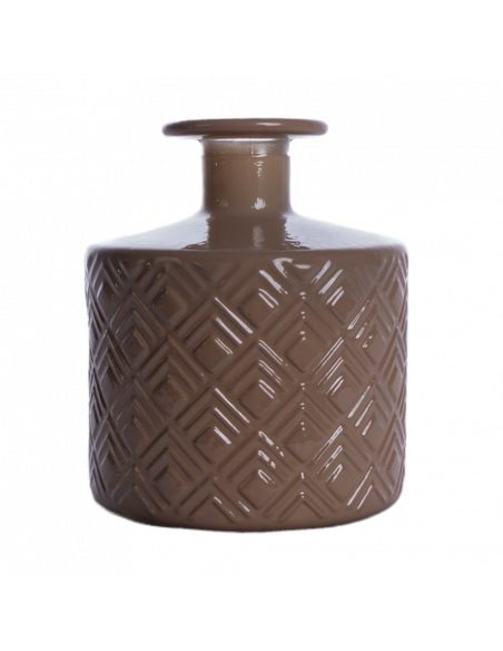 BOTELLA ROMBOS 12CM DG03 OP.NUDE