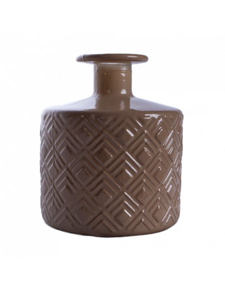 BOTELLA ROMBOS 12CM DG03 OP.NUDE