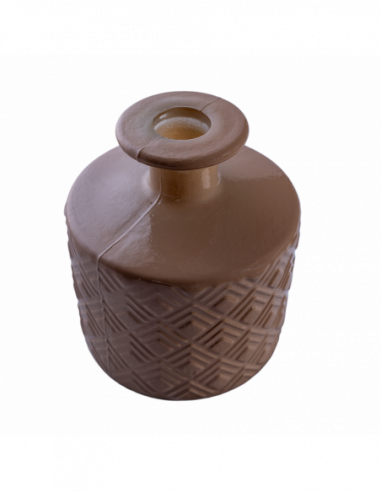 BOTELLA ROMBOS 12CM DG03 OP.NUDE