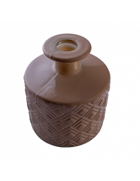 BOTELLA ROMBOS 12CM DG03 OP.NUDE