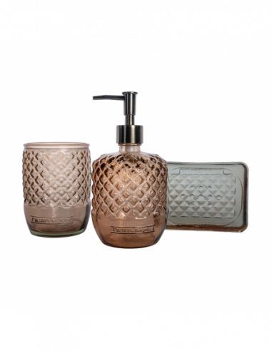 SET BAÑO DISP+VASO+JAB DIAM NUDEDB04