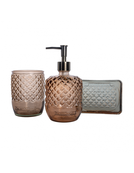 SET BAÑO DISP+VASO+JAB DIAM NUDEDB04