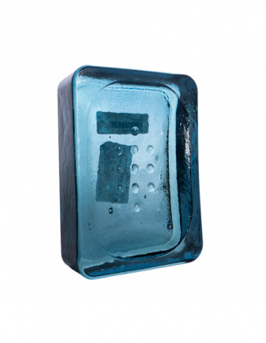 SET BAÑO DISP+VASO+JAB SIMPLE AZULNDB150