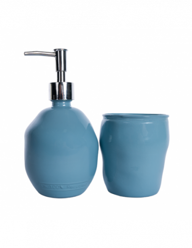 SET BAÑO DISP+VASO SIMPLE CELESTEOP DG08