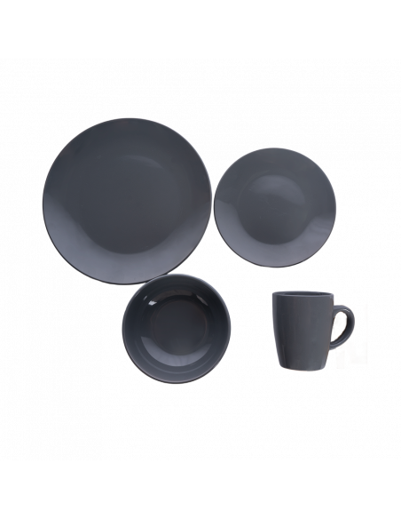 VAJILLA CERAMICA 16P JOE25-037 H&L