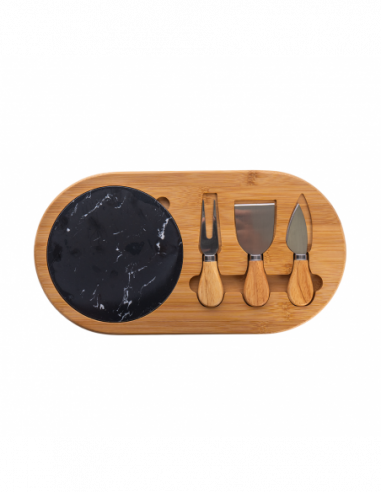 TABLA QUESOS CON CUCHILLO JOE25-003 H&L