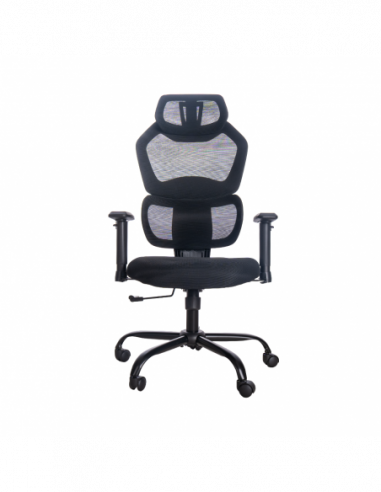 SILLA OFICINA ERGONÓMICA FY-4622 NEGRO