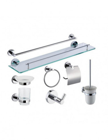 SET ACCESORIOS DE BAÑO 8PC 6000B-8