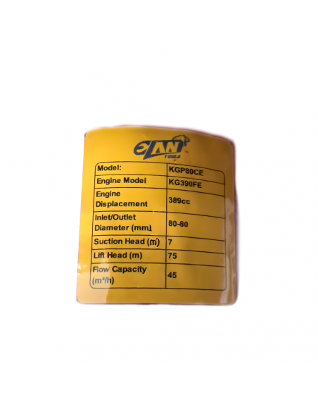 MOTOBOMBA ALTA PRESION 3" KGP80CE 13HP