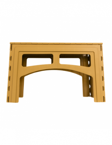 MESA PLASTICA PLEAGABLE CAQUI