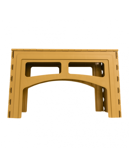 MESA PLASTICA PLEAGABLE CAQUI