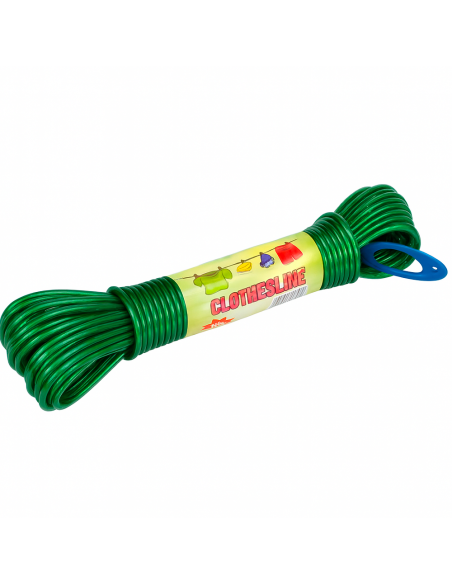 CORDEL DE ROPA PLASTIFICADO 15M