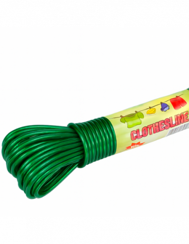 CORDEL DE ROPA PLASTIFICADO 15M