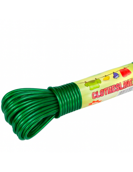 CORDEL DE ROPA PLASTIFICADO 15M