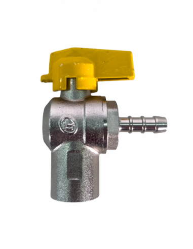 VALVULA GAS ANGULAR H LL1083A 1/2"X9MM