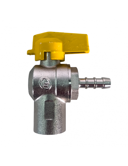 VALVULA GAS ANGULAR H LL1083A 1/2"X9MM