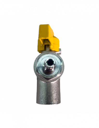 VALVULA GAS ANGULAR H LL1083A 1/2"X9MM