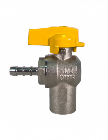 VALVULA GAS ANGULAR H LL1083A 1/2"X9MM