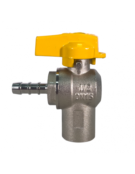 VALVULA GAS ANGULAR H LL1083A 1/2"X9MM