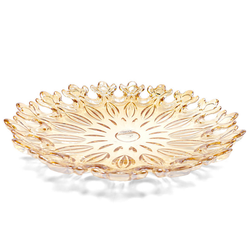 PLATO DE VIDRIO DE 34 CM C096