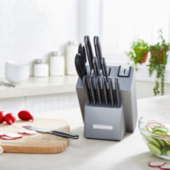 JUEGO DE CUCHILLO 14 PIEZAS ACERO INOX KKFR1