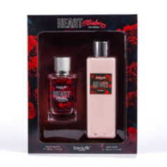 SET HEART STEELER EAU DE TOILETTE + LOCION CORPORAL PARA MUJER