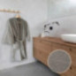 BATA DE BAÑO UNISEX GRIS PERLA