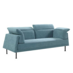 SOFA DE 3 PUESTOS CON APOYA CABEZA