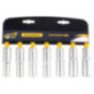 SET DADOS LARGOS MANDO 1/2" 7PC 11-18MM