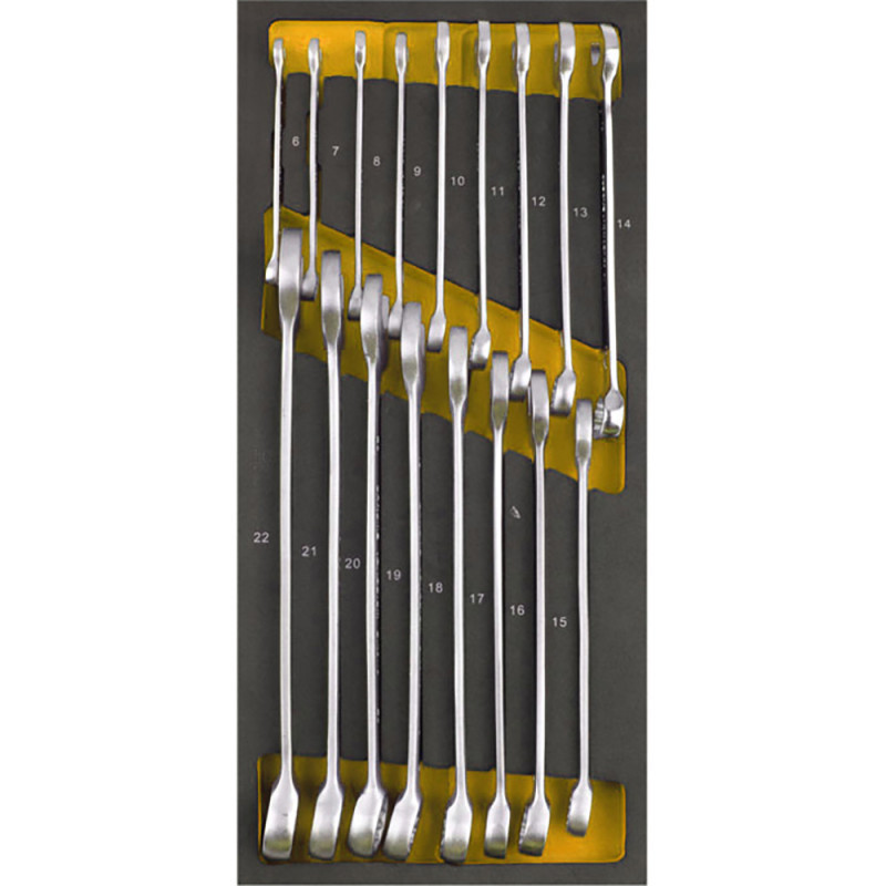 SET LLAVES COMBINADAS 17PC 6-22MM