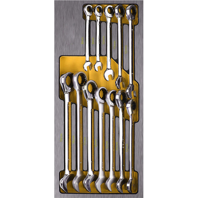 SET DE LLAVES RATCHA 12PC