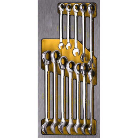 SET DE LLAVES RATCHA 12PC