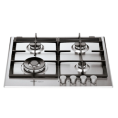COCINA ENCIMERA 4 QUEMADORES 24" AKT700IXL