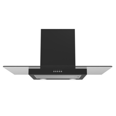 CAMPANA EXTRACTOR 90CM VIDRIO NEG CAM-1051
