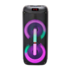 PARLANTE ES-6008 2x8" USB.BT.SD.AUX.BAT