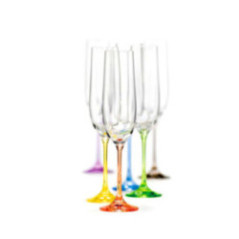 SET 6 PZAS RAINBOW 550 ML 40729
