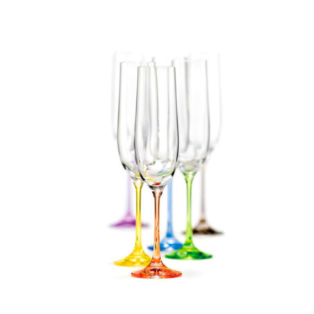 SET 6 PZAS RAINBOW 550 ML 40729
