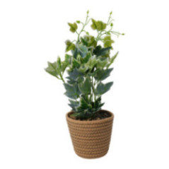 PLANTA ARTIFICIAL MACETA DE CUERDA