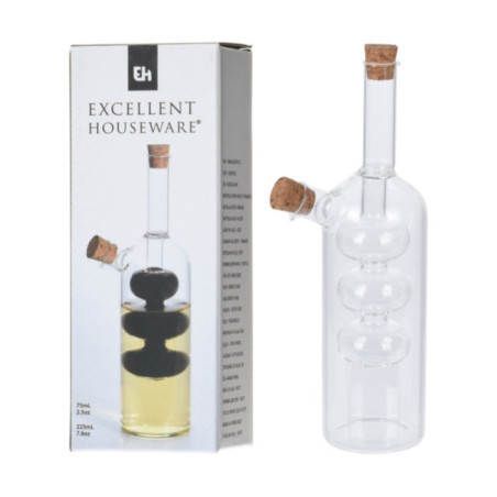 VINAGRERA/ACEITERA BOTELLA 225ML 2EN1