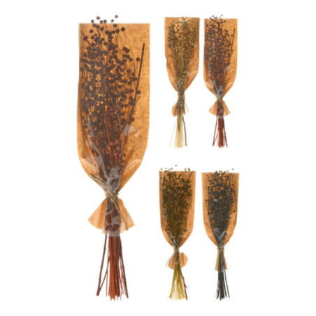 RAMAS SECAS EN RAMO COLOR MOSTAZA