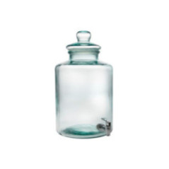 DISPENSADOR CILINDRICO 45CM TRANSPARENTE