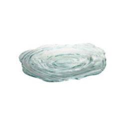 PLATO TORNADO 46CM TRANSPARENTE