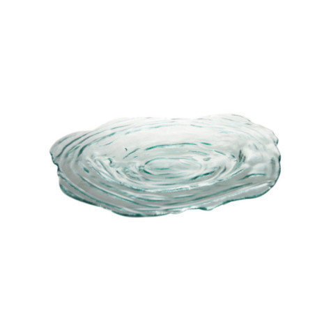 PLATO TORNADO 46CM TRANSPARENTE