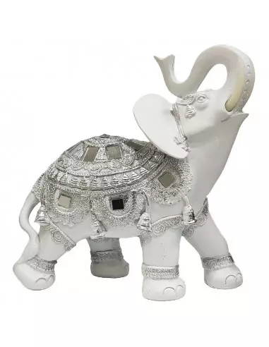 ELEFANTE RESIN BLANCO AMOR J2516-9