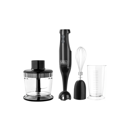 BATIDORA DE INMERSION 3 EN 1 NEGRA