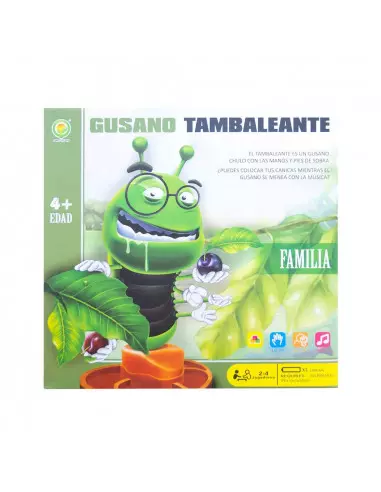 JUEGO DE MESA GUSANO TAMBALEANTE