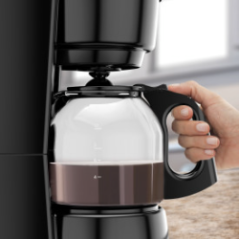 CAFETERA 12TZ TECNOLOGIA VORTEX NEGRA