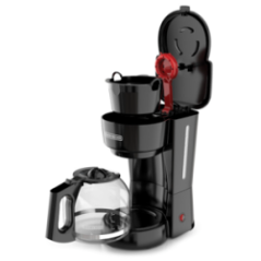 CAFETERA 12TZ TECNOLOGIA VORTEX NEGRA