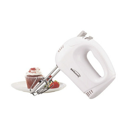 BATIDORA DE MANO ELECTRICA BLANCA HM-45